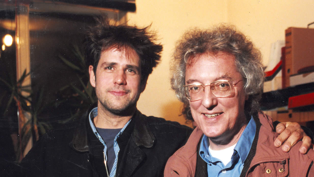 1997 – Two rebels: Christoph Schlingensief and Hellmuth Costard at the Hof Film Festival