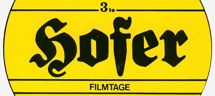 3rd Hof International Film Festival 1969